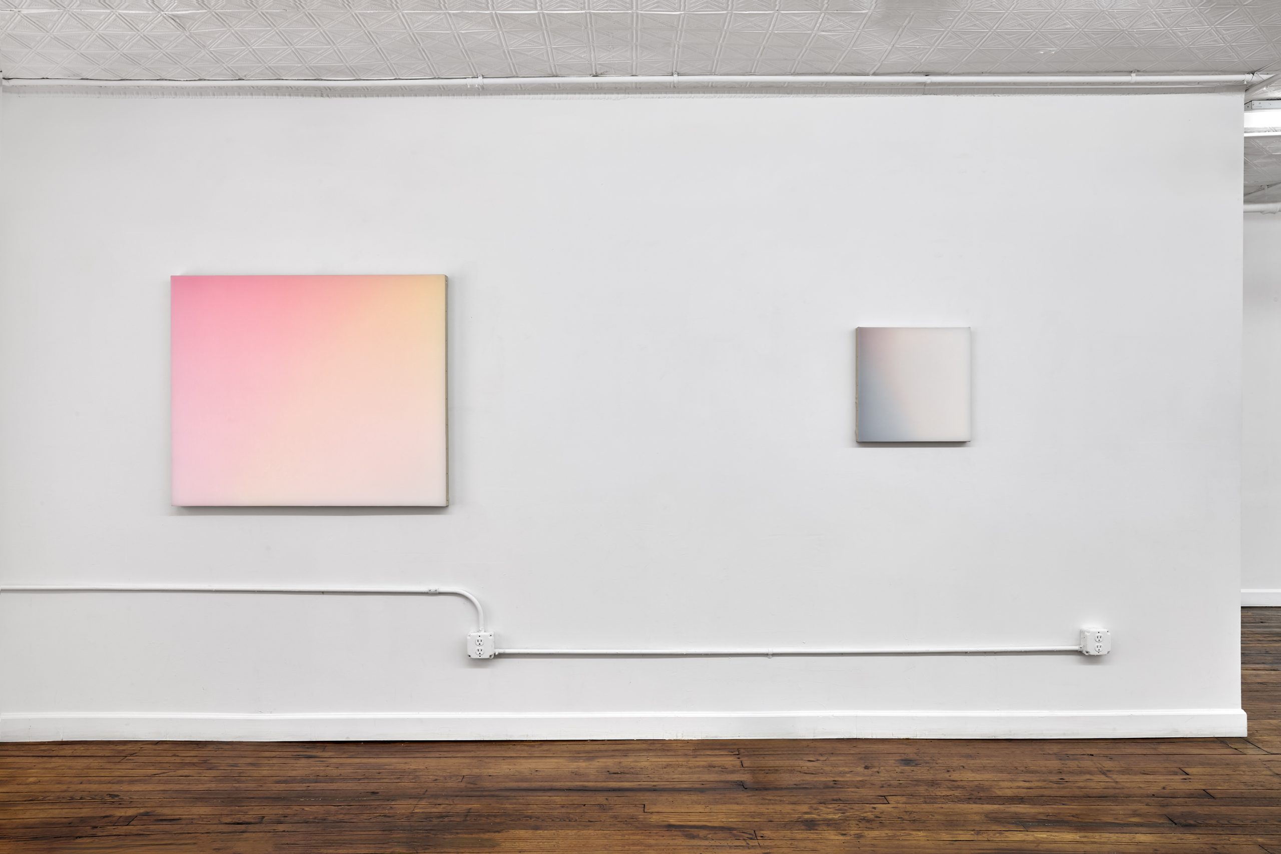 peter nadin installation view from the invisble world exhibition #1