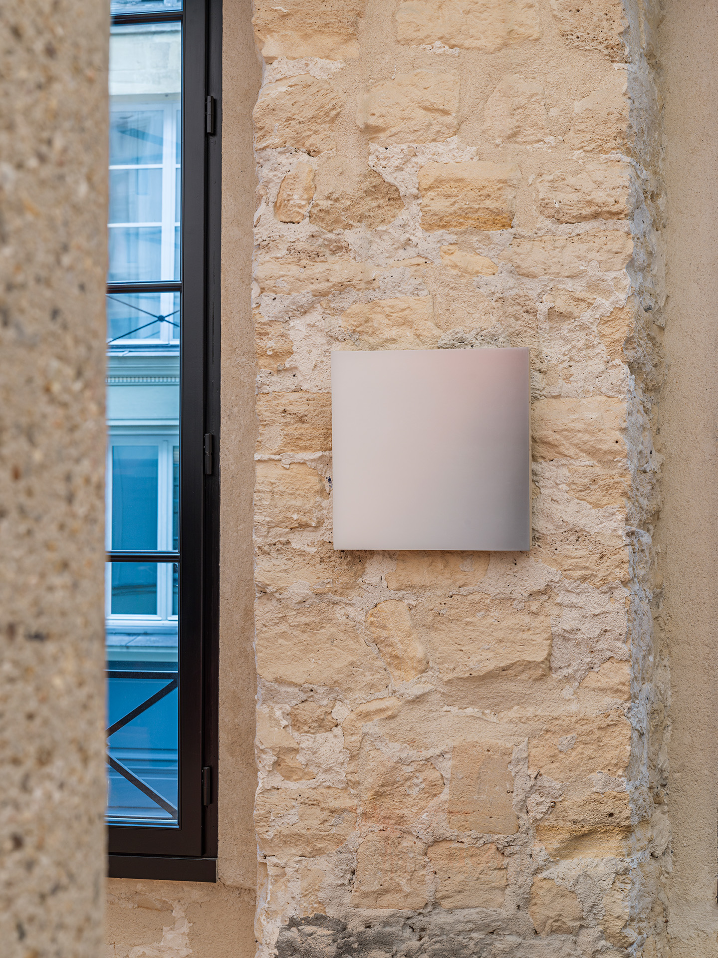 installation view Peter Nadin exhibition The Invisible World 