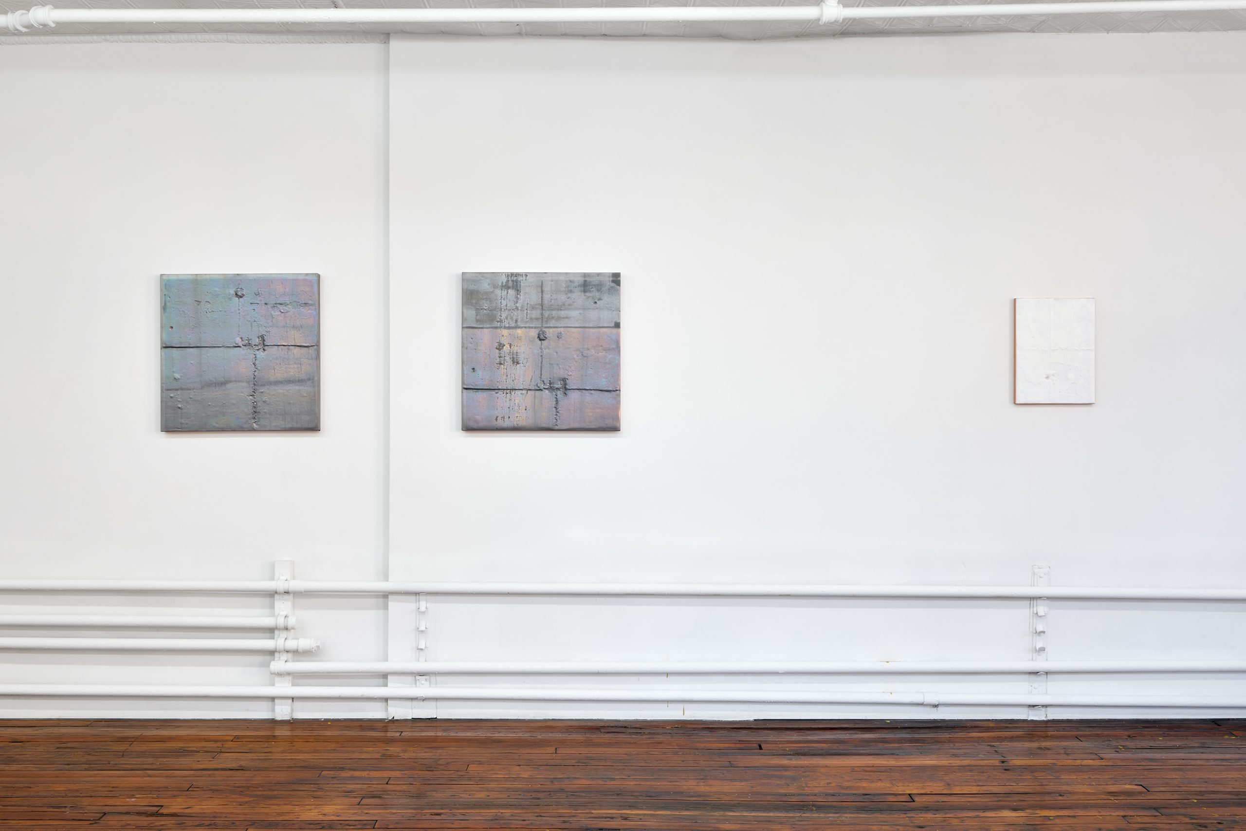 installation view Peter Nadin exhibition The Invisible World 