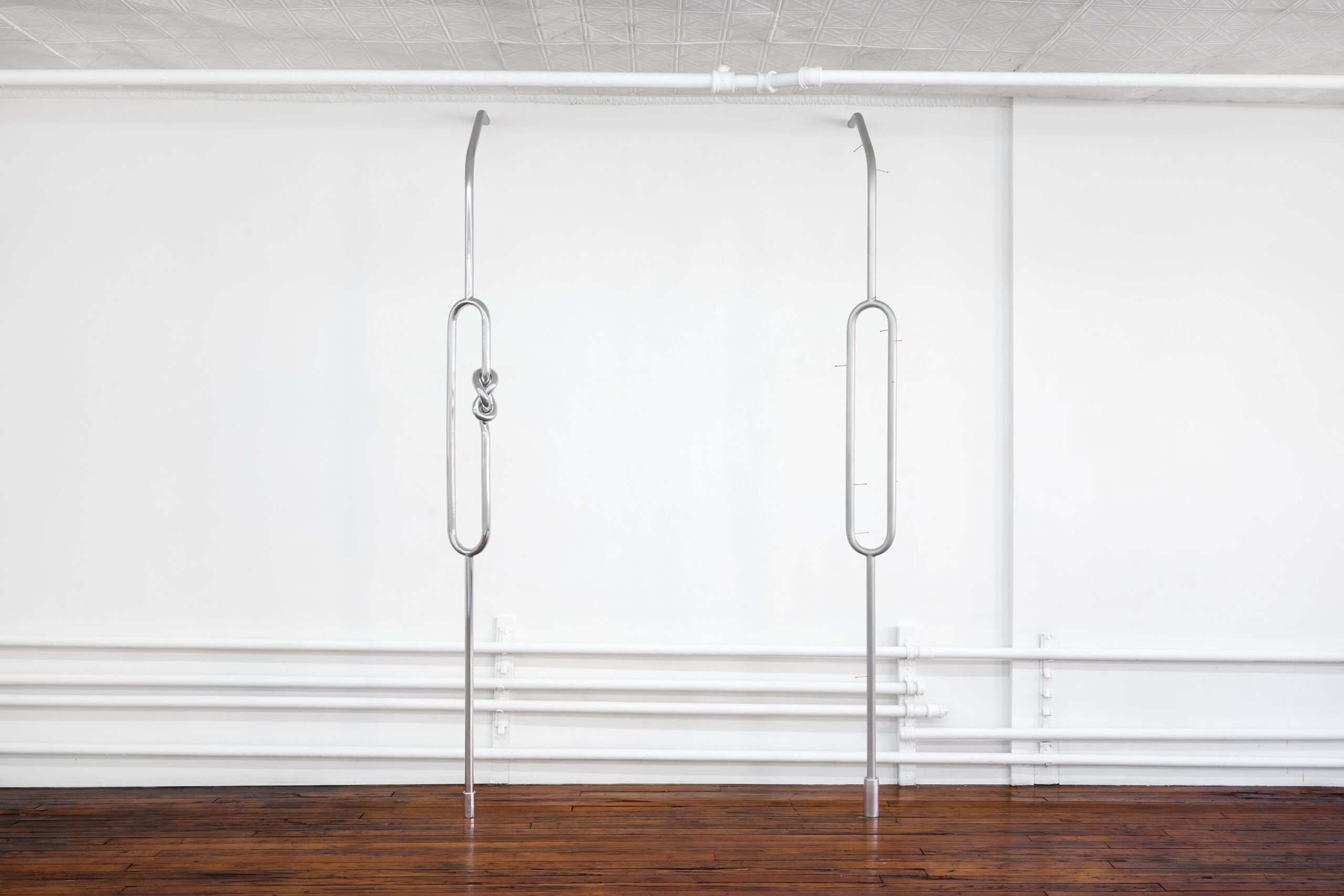 installation view Peter Nadin exhibition The Invisible World 